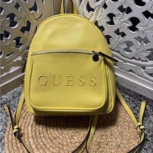 Guess Yellow Mini Backpack